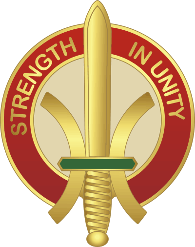 655th Regional Support Group DUI Decal