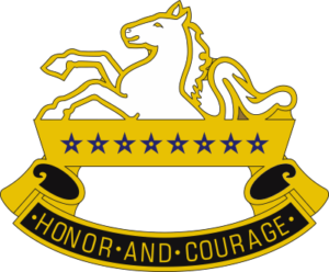 8th Cavalry Regiment DUI Decal