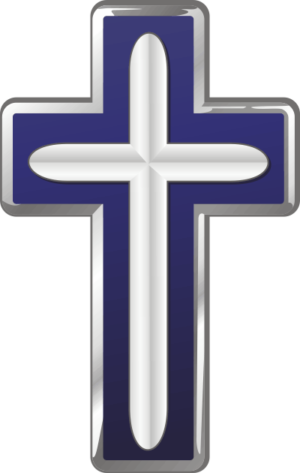 Air Force Chaplain Badge - Christian Decal