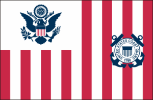 US Coast Guard Ensign Flag Decal