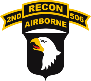 101st Airborne Division 506th Airborne Infantry Regiment 2nd Battalion Recon Decal