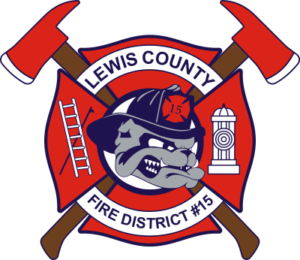 Lewis County Fire District 15 Decal - Right