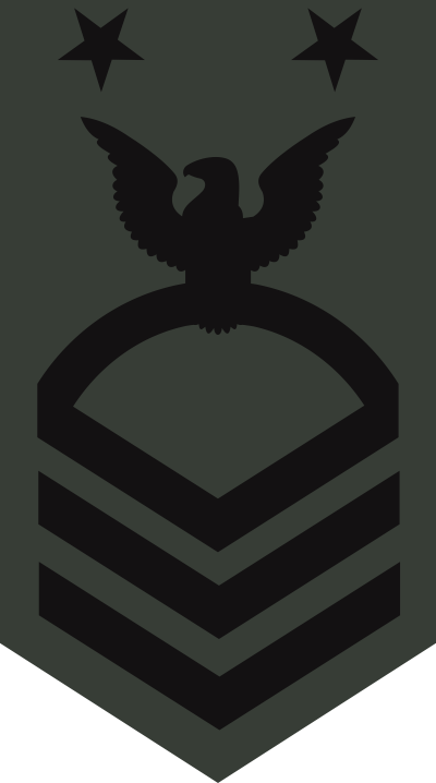 Navy E-9 Master Chief Petty Officer (Subdued) Decal