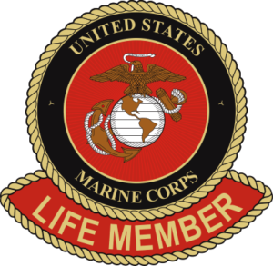 USMC Life Member Decal