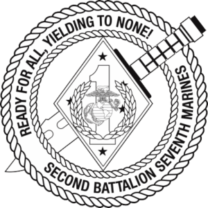 2nd Battalion 7th Marines (v2) Decal
