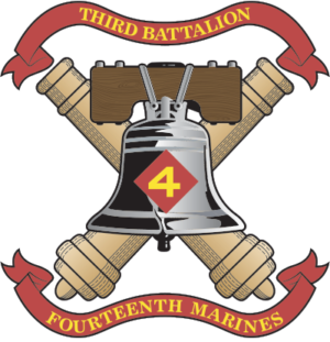 3rd Battalion 14th Marine Regiment Decal