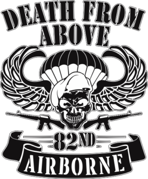 82nd Airborne - Death From Above Decal
