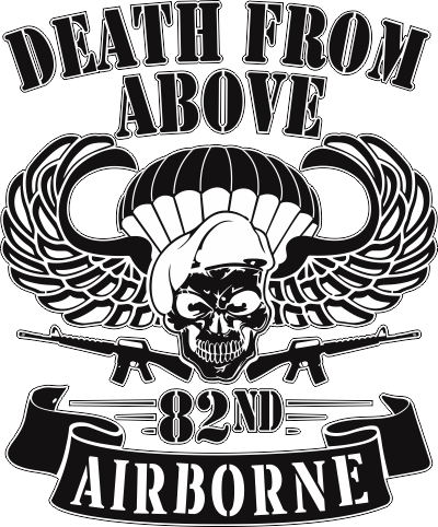 82nd Airborne – Death From Above Decal