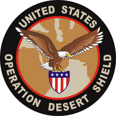 United States Operation Desert Shield Decal