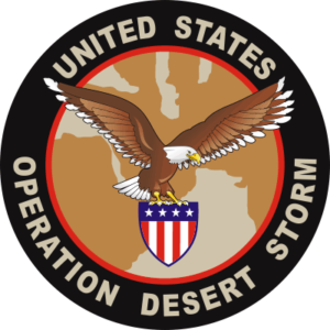 United States Operation Desert Storm Decal