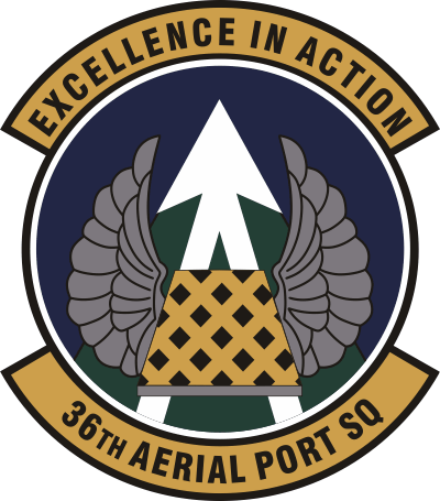 36th Aerial Port Squadron Decal