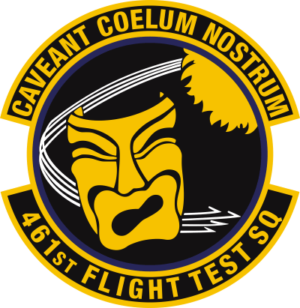 461st Flight Test Squadron Decal