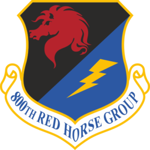 800th Red Horse Group Decal