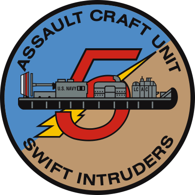 Assault Craft Unit 5 Decal