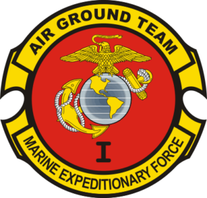 1st MEF Marine Expeditionary Force - Air Ground Team Decal