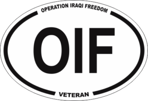 Operation Iraqi Freedom Decal