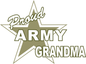 Proud Army Grandma Decal