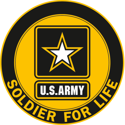 US Army Soldier For Life Decal