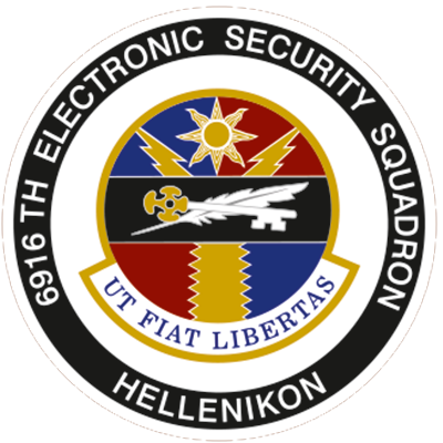 6916th Electronic Security Squadron Decal