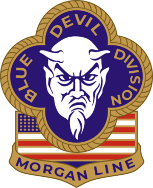 88th Infantry Division Blue Devil Decal