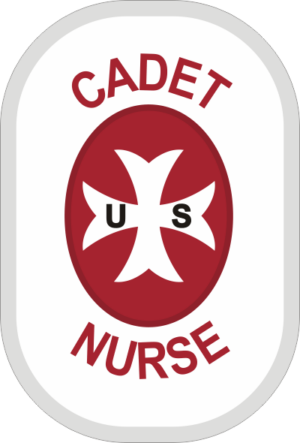 WWII Cadet Nurse Patch Decal