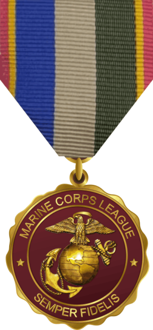 Marine Corps League Medal Decal