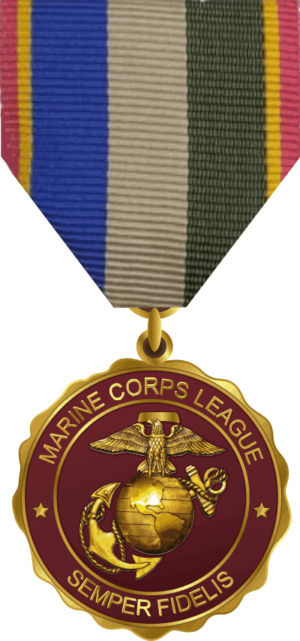 Marine Corps League Medal Decal