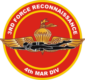 3rd Force Reconnaissance 4th Marine Division Decal