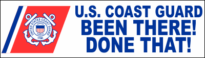 US Coast Guard – Been There, Done That Decal