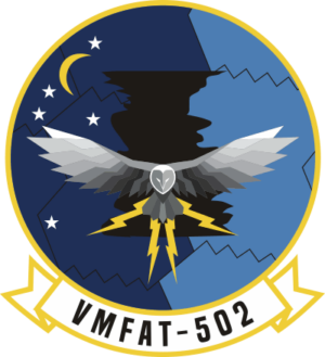 VMFAT-502 Marine Fighter Attack Training Squadron Decal