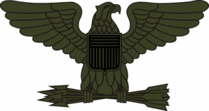 Army COL Colonel - Right (Subdued) Decal