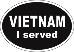 Vietnam I Served Decal