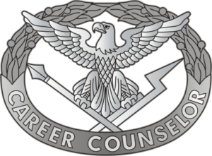 US Army Career Counselor Badge Decal