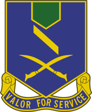 137th Infantry Regiment DUI Decal