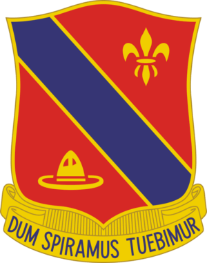133rd Field Artillery Regiment DUI Decal