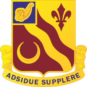 134th Support Battalion DUI Decal