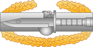 Master Combat Action Badge - First Award Decal