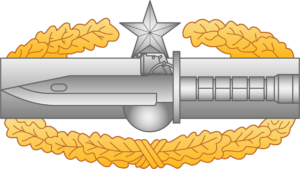 Master Combat Action Badge - Second Award Decal