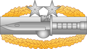 Master Combat Action Badge - Third Award Decal