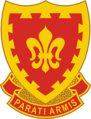 117th Field Artillery Regiment DUI Decal